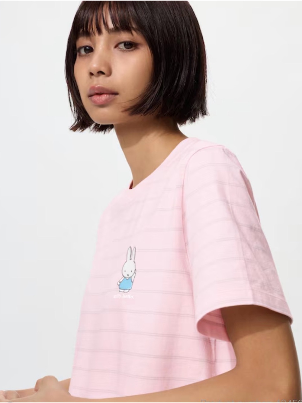 Uniqlo Miffy🐰💗Pink Short-Sleeve Tee sz X-Large